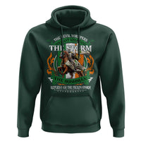Irish Pride Hoodie The Devil Whispers You Can't Withstand The Storm The Irishman Replies