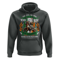 Irish Pride Hoodie The Devil Whispers You Can't Withstand The Storm The Irishman Replies