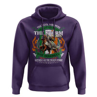 Irish Pride Hoodie The Devil Whispers You Can't Withstand The Storm The Irishman Replies