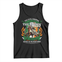 Irish Pride Tank Top The Devil Whispers You Can't Withstand The Storm The Irishman Replies