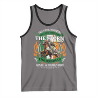 Irish Pride Tank Top The Devil Whispers You Can't Withstand The Storm The Irishman Replies