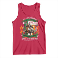 Irish Pride Tank Top The Devil Whispers You Can't Withstand The Storm The Irishman Replies