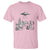Funny Western Easter Day UFO Bunny Alien T Shirt