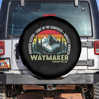 Religious Christian Waymaker Spare Tire Cover Promise Keeper Light In The Darkness Miracle Worker
