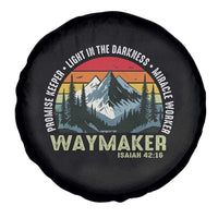 Religious Christian Waymaker Spare Tire Cover Promise Keeper Light In The Darkness Miracle Worker