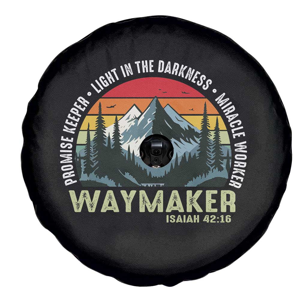 Religious Christian Waymaker Spare Tire Cover Promise Keeper Light In The Darkness Miracle Worker