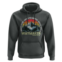 Religious Christian Waymaker Hoodie Promise Keeper Light In The Darkness Miracle Worker