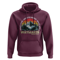 Religious Christian Waymaker Hoodie Promise Keeper Light In The Darkness Miracle Worker
