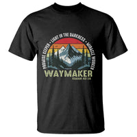 Religious Christian Waymaker T Shirt Promise Keeper Light In The Darkness Miracle Worker