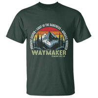 Religious Christian Waymaker T Shirt Promise Keeper Light In The Darkness Miracle Worker