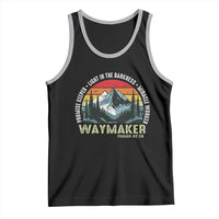 Religious Christian Waymaker Tank Top Promise Keeper Light In The Darkness Miracle Worker