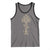 Orthodox Christian Tank Top Vintage Orthodox Cross With Skull of Adam