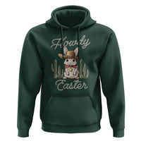 Funny Western Easter Day Hoodie Howdy Easter Country Cowboy Bunny