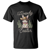 Funny Western Easter Day T Shirt Howdy Easter Country Cowboy Bunny