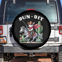 Funny Easter Day Western Spare Tire Cover Bun-dit Country Rabbit Cowboy Rodeo
