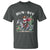 Funny Easter Day Western T Shirt Bun-dit Country Rabbit Cowboy Rodeo