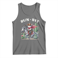 Funny Easter Day Western Tank Top Bun-dit Country Rabbit Cowboy Rodeo