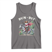 Funny Easter Day Western Tank Top Bun-dit Country Rabbit Cowboy Rodeo
