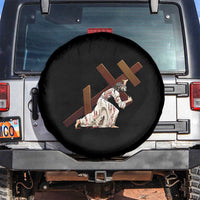 Orthodox Easter Jesius Is Carrying The Orthodox Cross Spare Tire Cover