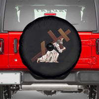 Orthodox Easter Jesius Is Carrying The Orthodox Cross Spare Tire Cover