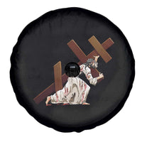 Orthodox Easter Jesius Is Carrying The Orthodox Cross Spare Tire Cover