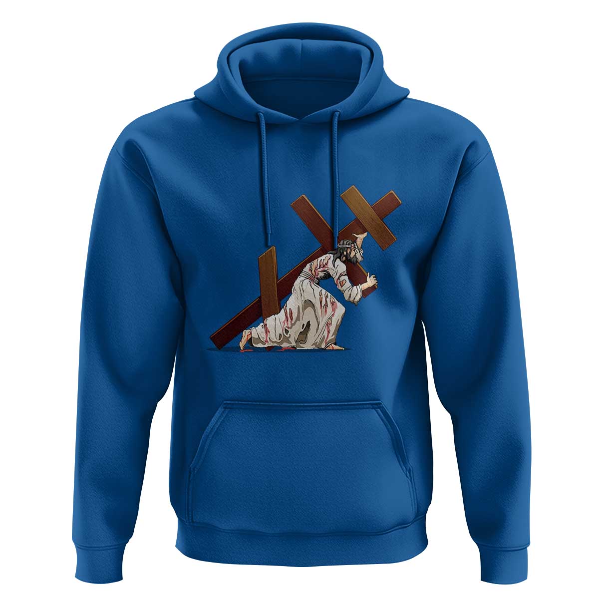 Orthodox Easter Jesius Is Carrying The Orthodox Cross Hoodie