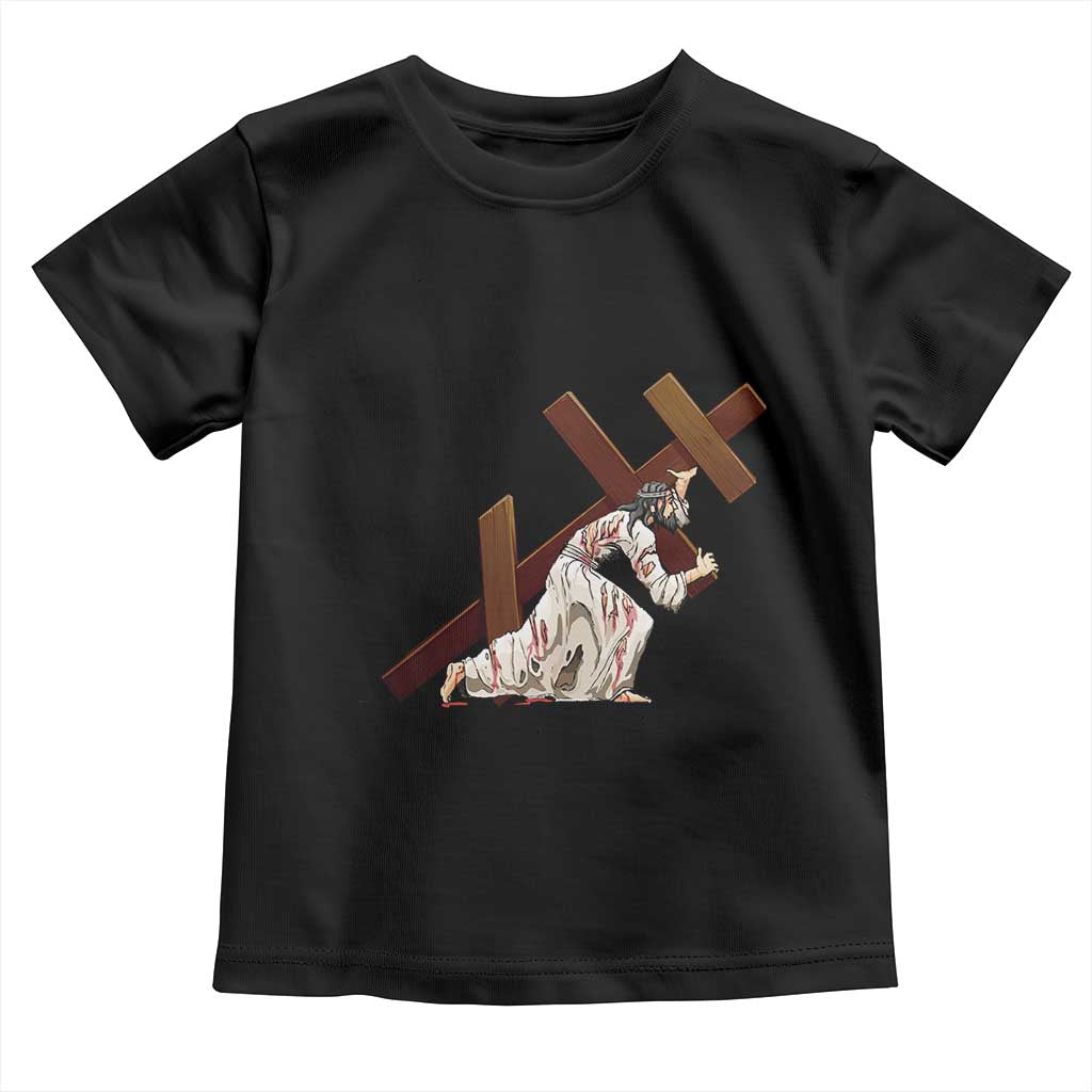 Orthodox Easter Jesius Is Carrying The Orthodox Cross Toddler T Shirt
