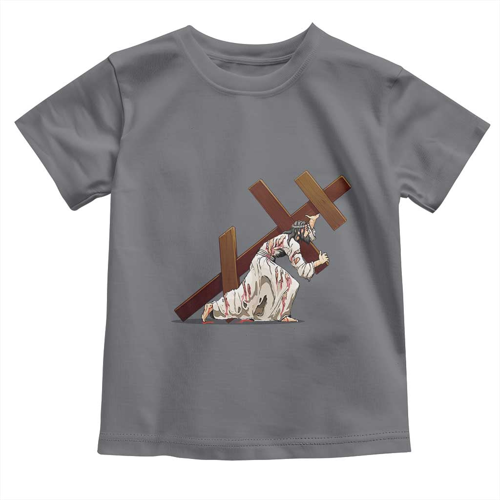 Orthodox Easter Jesius Is Carrying The Orthodox Cross Toddler T Shirt