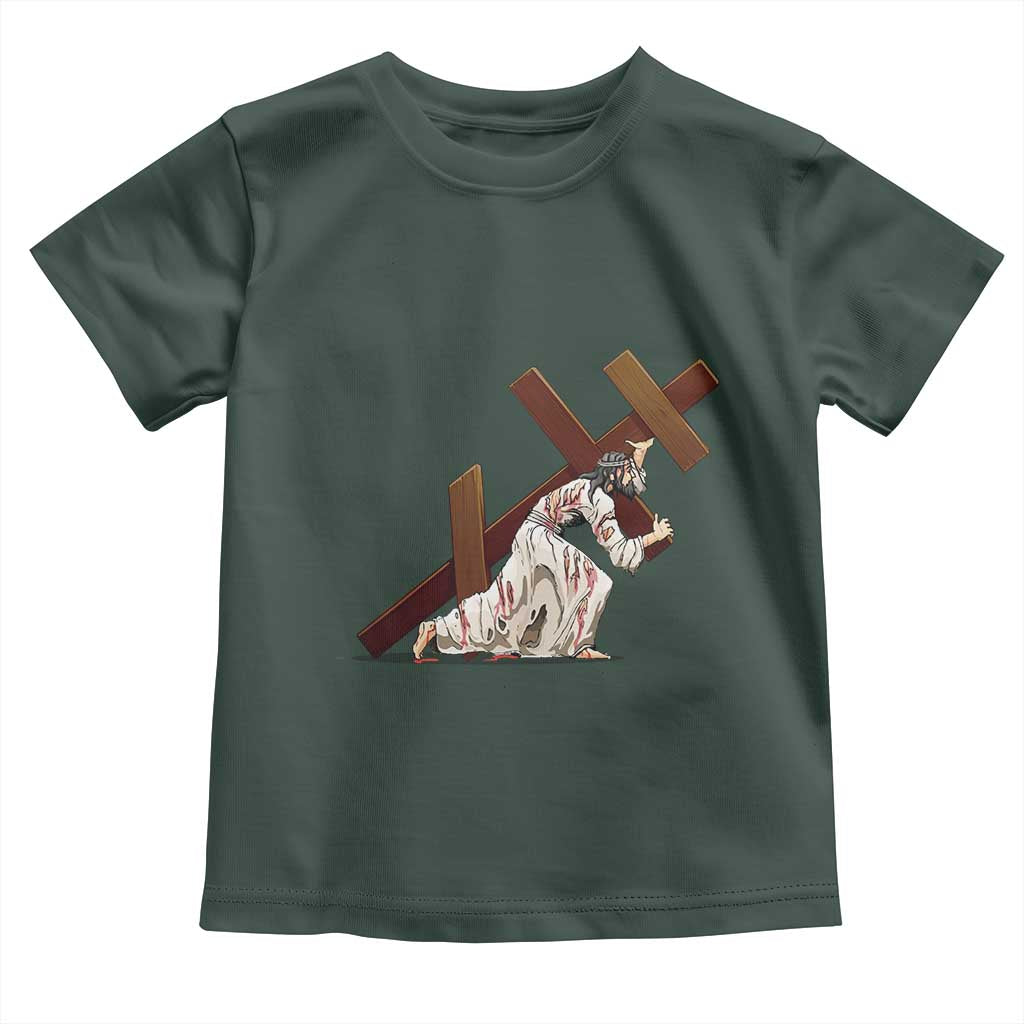 Orthodox Easter Jesius Is Carrying The Orthodox Cross Toddler T Shirt