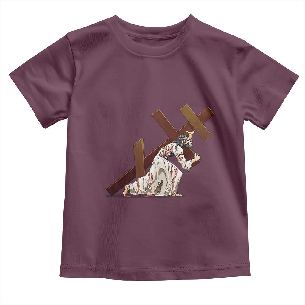 Orthodox Easter Jesius Is Carrying The Orthodox Cross Toddler T Shirt