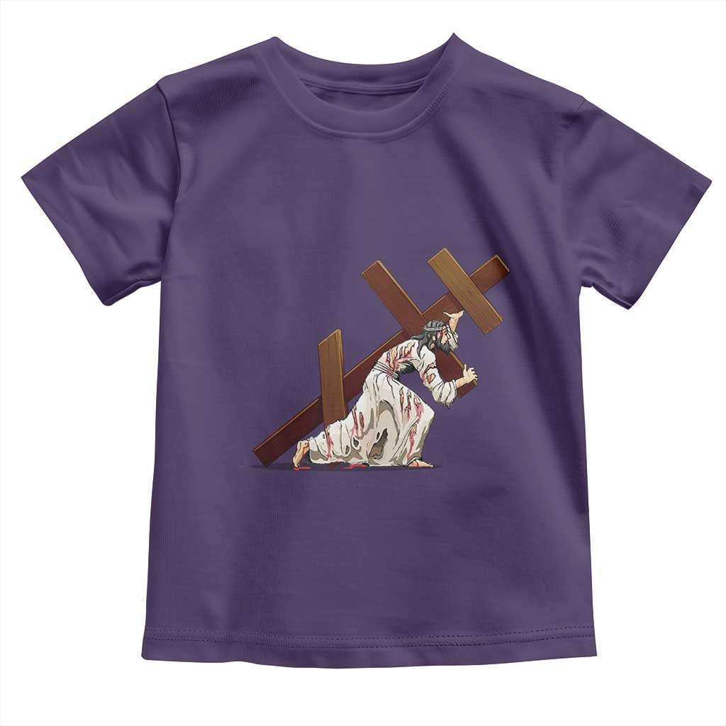 Orthodox Easter Jesius Is Carrying The Orthodox Cross Toddler T Shirt