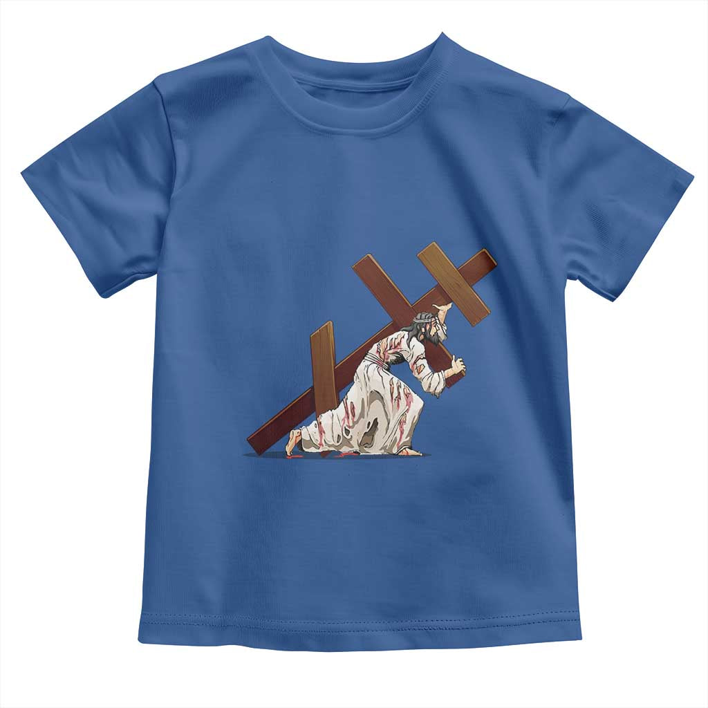 Orthodox Easter Jesius Is Carrying The Orthodox Cross Toddler T Shirt