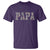 Funny Papa Hunting T Shirt Deer Hunter Father's Day Camouflage Flag