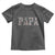 Funny Papa Hunting Toddler T Shirt Deer Hunter Father's Day Camouflage Flag