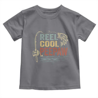Funny Reel Cool Peepaw Toddler T Shirt Fishing Grandpa Fisherman Father's Day
