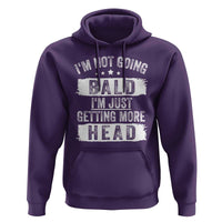 Funny I'm Not Going Bald I'm Just Getting More Head Hoodie Bald Guy