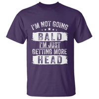 Funny I'm Not Going Bald I'm Just Getting More Head T Shirt Bald Guy