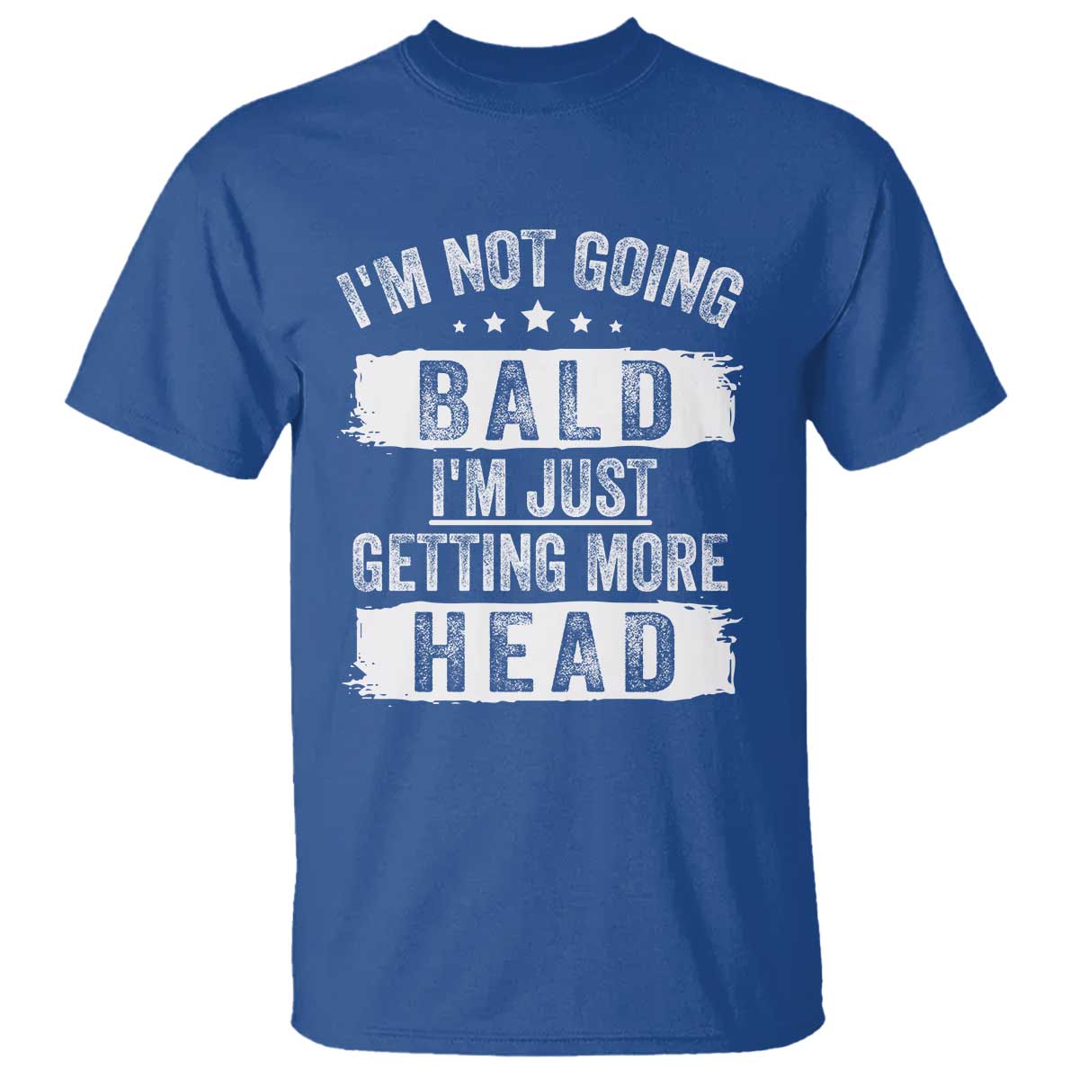 Funny I'm Not Going Bald I'm Just Getting More Head T Shirt Bald Guy