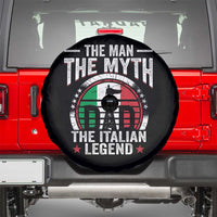 Funny Italian Dad Spare Tire Cover The Man The Myth The Italian Legend