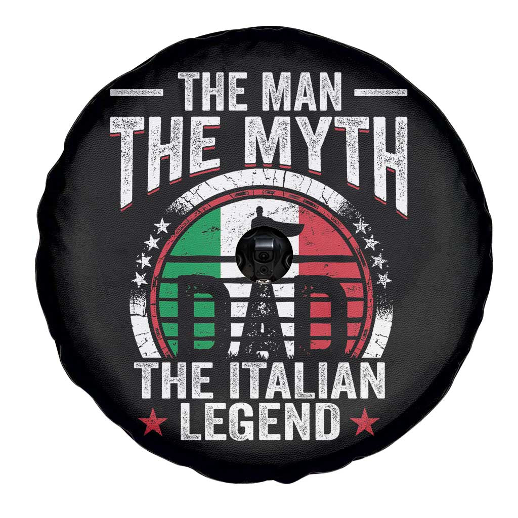 Funny Italian Dad Spare Tire Cover The Man The Myth The Italian Legend