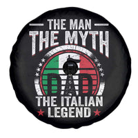 Funny Italian Dad Spare Tire Cover The Man The Myth The Italian Legend