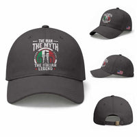 Funny Italian Dad Baseball Cap The Man The Myth The Italian Legend