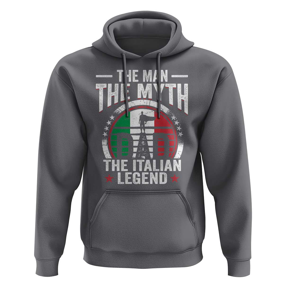 Funny Italian Dad Hoodie The Man The Myth The Italian Legend
