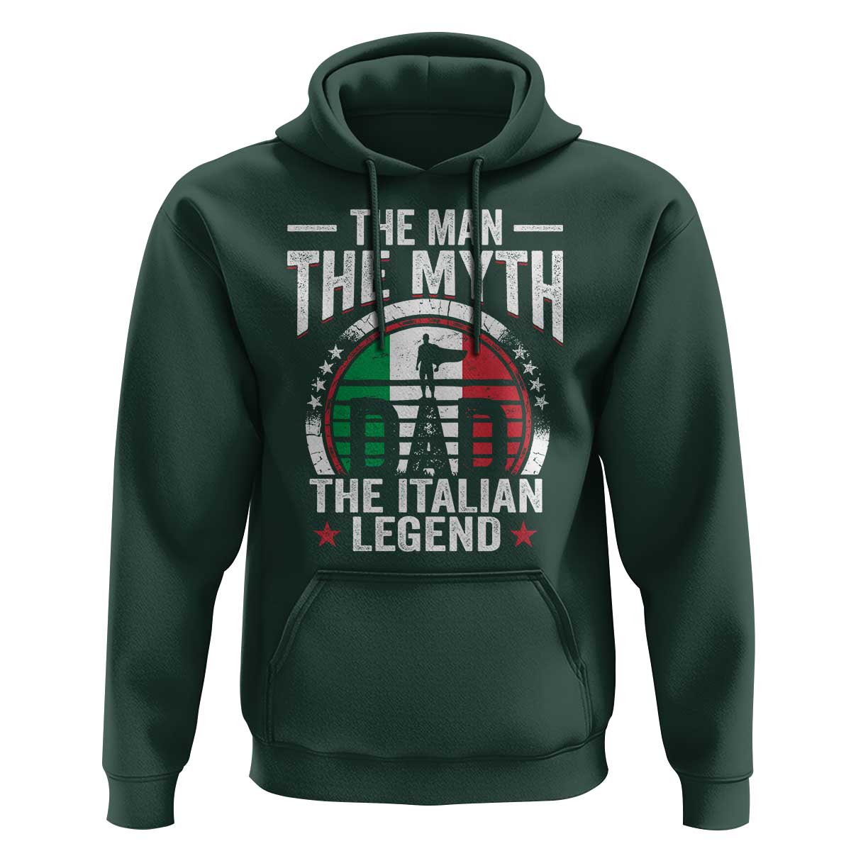 Funny Italian Dad Hoodie The Man The Myth The Italian Legend