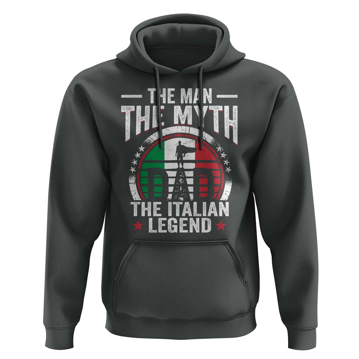 Funny Italian Dad Hoodie The Man The Myth The Italian Legend