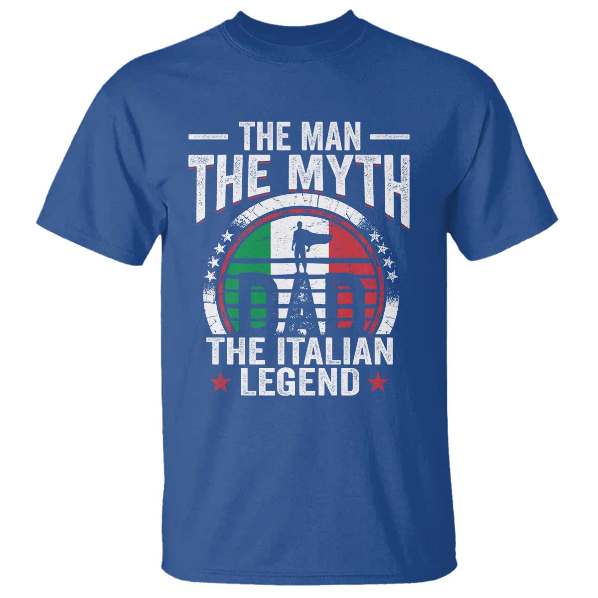 Funny Italian Dad T Shirt The Man The Myth The Italian Legend