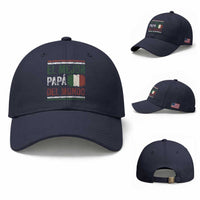 Funny Italian Dad The Best Father Of The World Baseball Cap El Mejor Papa Del Mundo