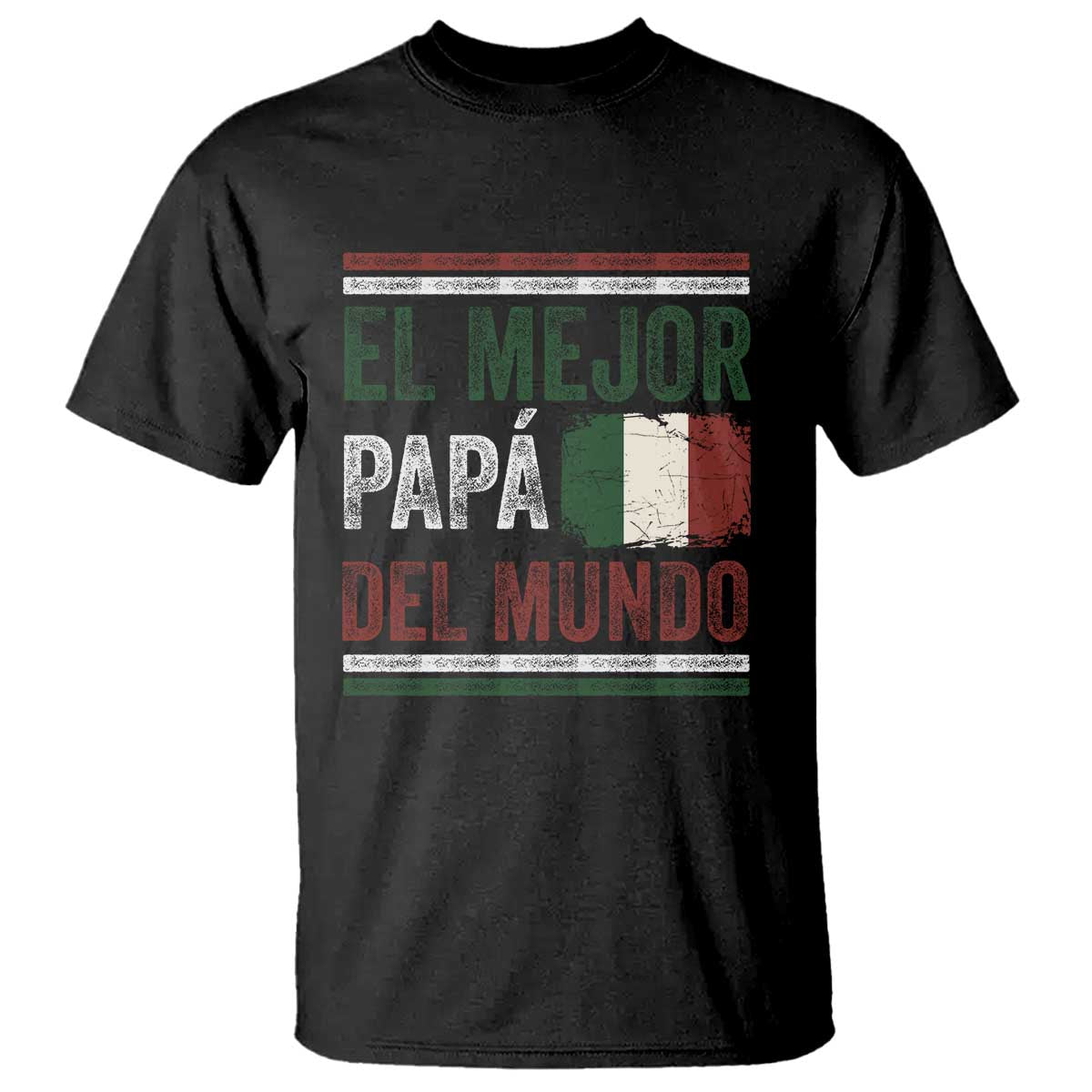 Funny Italian Dad The Best Father Of The World T Shirt El Mejor Papa Del Mundo