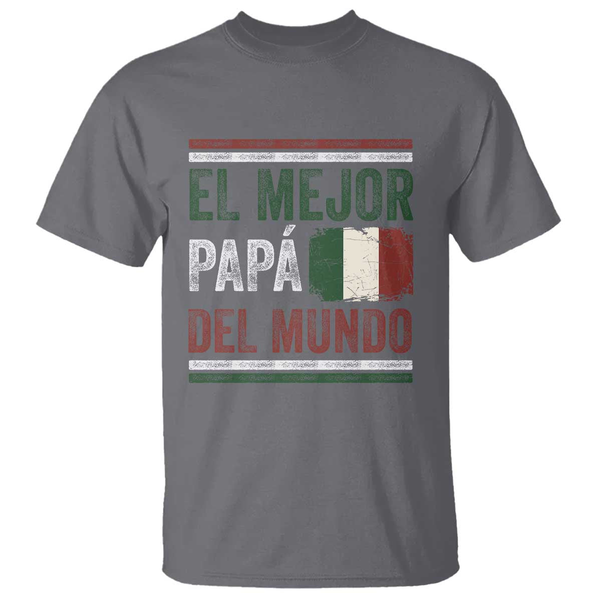 Funny Italian Dad The Best Father Of The World T Shirt El Mejor Papa Del Mundo