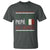 Funny Italian Dad The Best Father Of The World T Shirt El Mejor Papa Del Mundo
